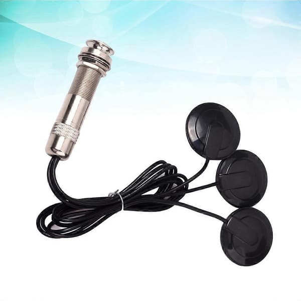 Sensor Transduser Mikrofon Pickup Enkeltspor 6,35 mm Jack