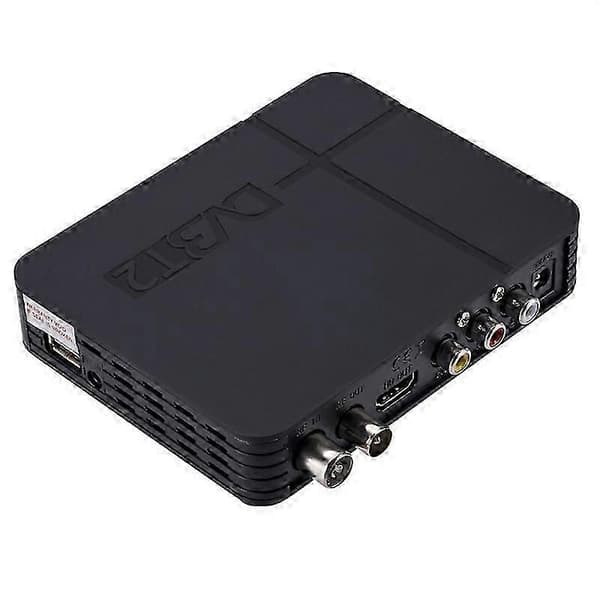 Bærbar DVB-T2 STB MPEG4 K2 Digital TV-boks med høy klarhet, Set-Top-mottaker Tuner Receptor JIKAIX