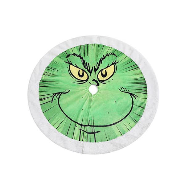 Julgransmatta Grinch Lysande tryck Ljus Heminredning Jul