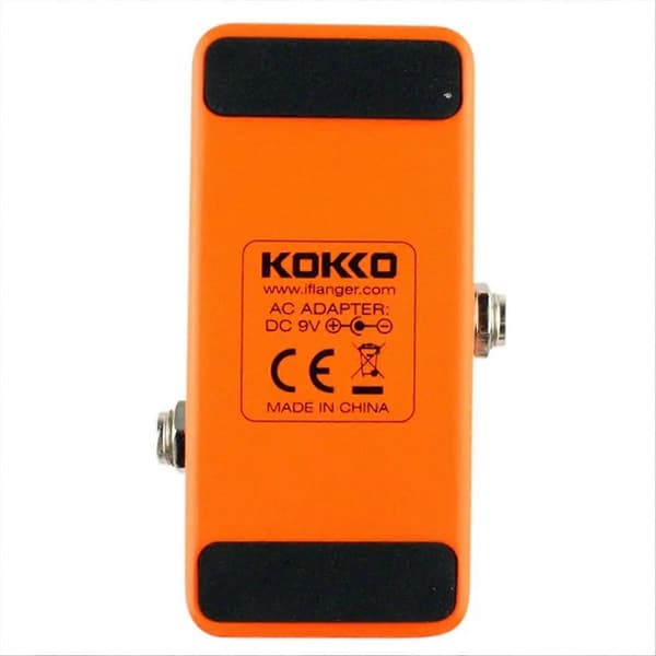 KOKKO Elektrisk Guitar Effektpedal Analog Phaser Effektpedal True Bypass Phase Mini Single Guitar P Orange