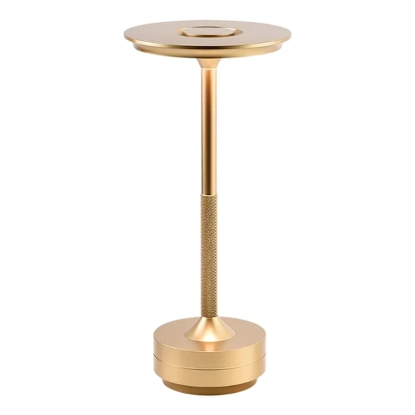 Bordlampe Trådløs / Skrivebordslampe - LED Lampe Gull glow