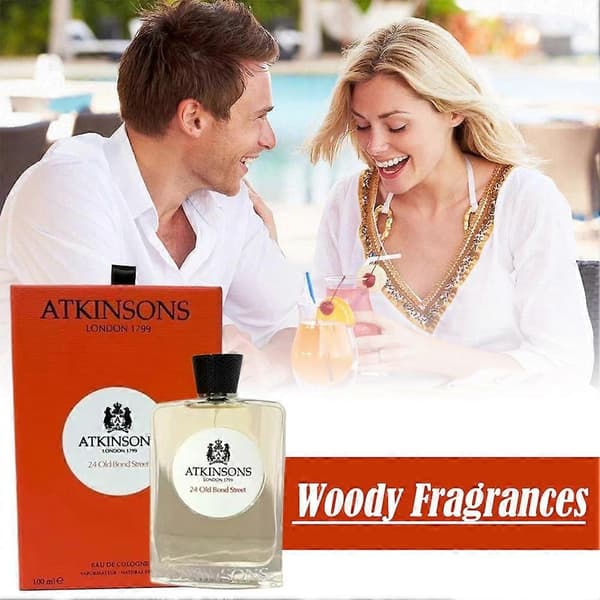 Atkinsons Old Street Eau De Cologne Luksusduftgave til særlige lejligheder 24 Transparent