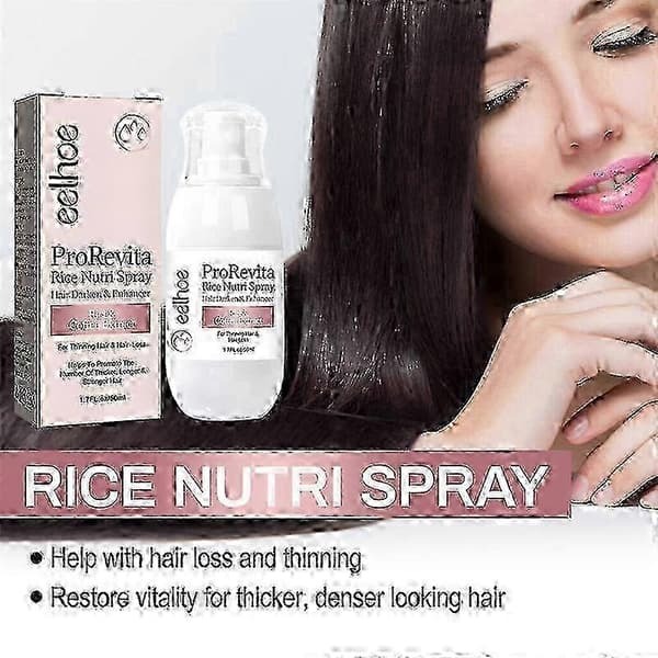 w 3X Zephta H-Regrow 2.0, Zephta Hårgenvækst, Prorevita Ris Nutri Spray, til Hår