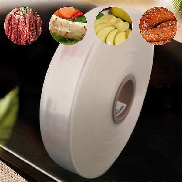 60mm*2m Matkvalitets Skall for Pølse Salami Hot Dog Laging