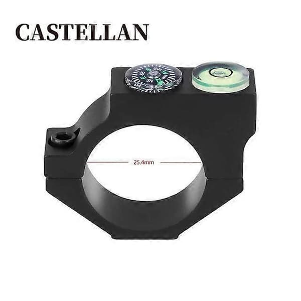 Metall Anti-Cant Vaternivåfeste Boble for 25,4 / 30 mm Ring Kikkertsikte Rør