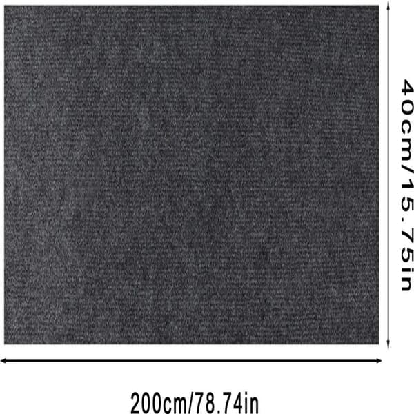 Kattekløbeskyttelsesmatte, klømatte, klorebrett katt, kløbeskyttelse sofa katt, katteklømatte, klorebrett (40cm x 2m)