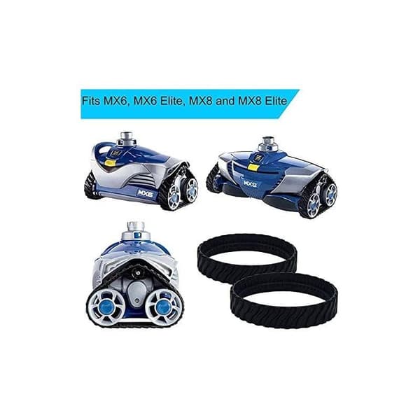 R0526100 MX8 MX6 Poolrenser Erstatningshjul til Baracuda Poolrensere (2 styk)