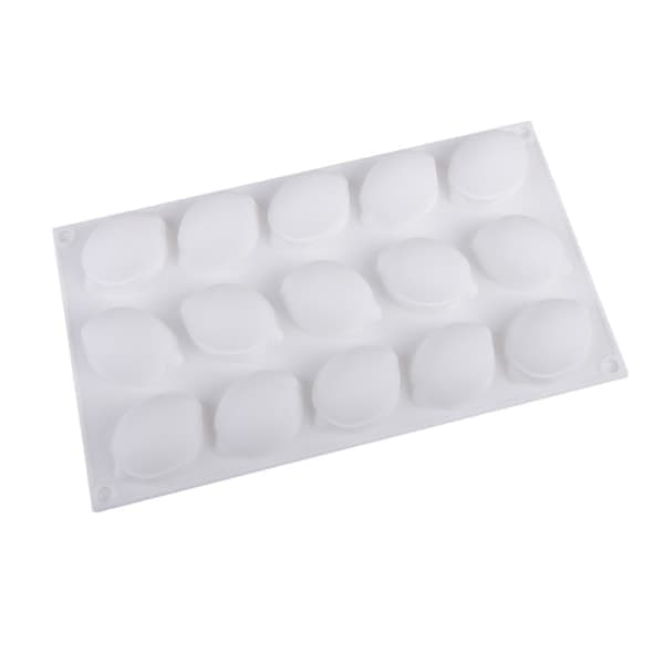 D Frukt Sitron Silikonform Dekorasjon Mousse Dessert Bakeform DIY