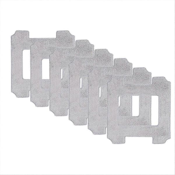 6 STK til ECOVACS WINBOOT W2 / W2 OMNI Reservedele Tilbehør Mikrofiber Moppepude Klud