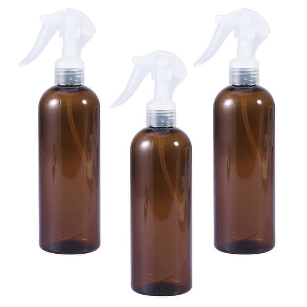 Hårstyling Sprayflaska för Daglig Användning 3st 300ml Brun Plast