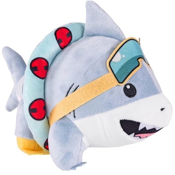 Jeff Landhajen 20 cm Plyschleksak Docka Plyschdocka Simmande Haj Simmande Haj Shark