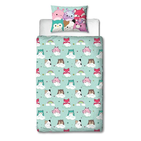 Squishmallows Sengetøysett Squish Squad 150x210cm multifärg multicolor
