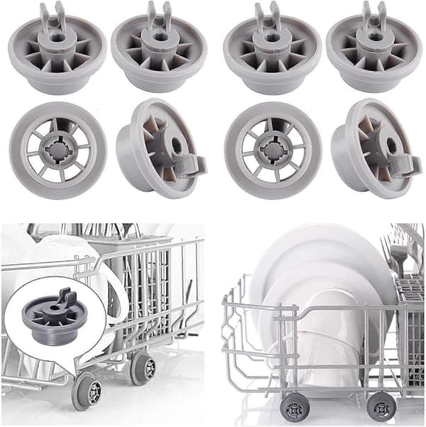 Bosch 165314 Sett med 8 erstatningshjul til oppvaskmaskin