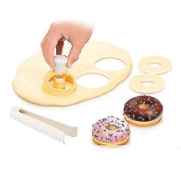 Smultringstempler med dyppetangskrape og måleskje DIY smultringkutter desserter maker