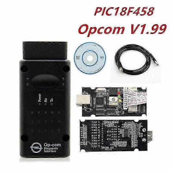 Opcom V1.59 V1.70 1.95 1.99 Op Com Med Pic18f458 Kan Blive Flash Firmware Op-com Til Opel Værktøj