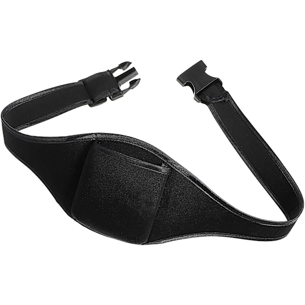 Mikrofonbälte, Mikrofonväska för Fitness, Träningsinstruktörs Mikrofonfodral Black 60X14cm