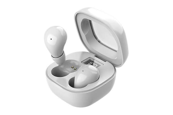 Usynlig Bluetooth-øretelefon Trådløse Støyreduserende Soveørepropper White One Size