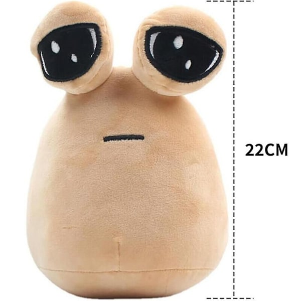My Pet Alien Pou Plushie - Diburbin tunteellinen avaruusolento - Pehmolelu - Koti- ja lahjaesine
