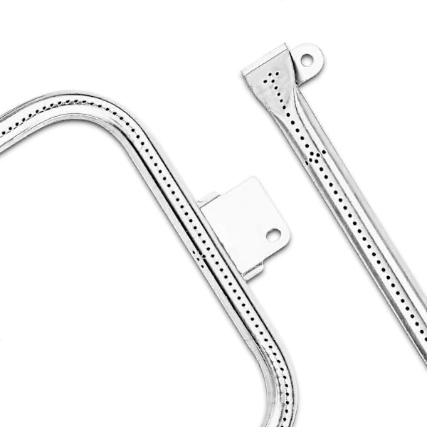 65032 Brennerør for Weber Q300, Q320, Q3000, Q3200 Gassgrill Rustfritt Stål Grill Brennerør Kit Erstatning-Xin（PA）