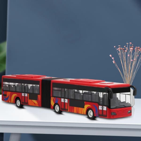 Bussikeräilyesineet keltainen 1:50 Red