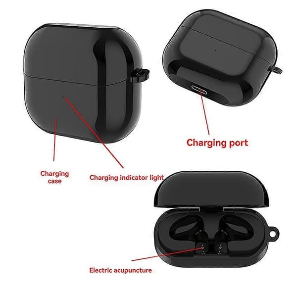 Erstatningsladeetui for Samsung Buds3 Pro R630 trådløs lading og sammenkobling