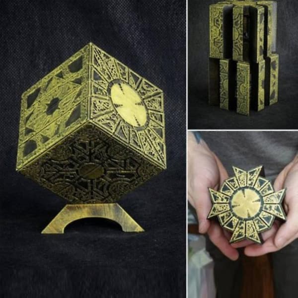Hellraiser Puzzle Box Bevegelig Lament Horror Terror Hellraiser Pinhead Rekvisitt Leketøy