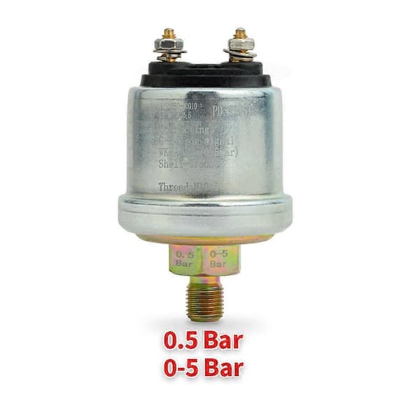 VDO Oljetryckssensor för Generator Motor Oljetrycksmätare Avkänningsplugg Brytare Bildelar 0.5bar