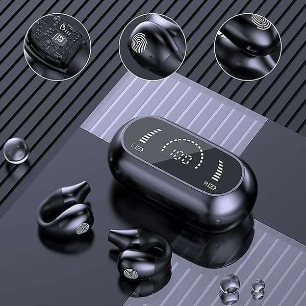 Trådløst øre-klips Bluetooth-hodetelefonsett
