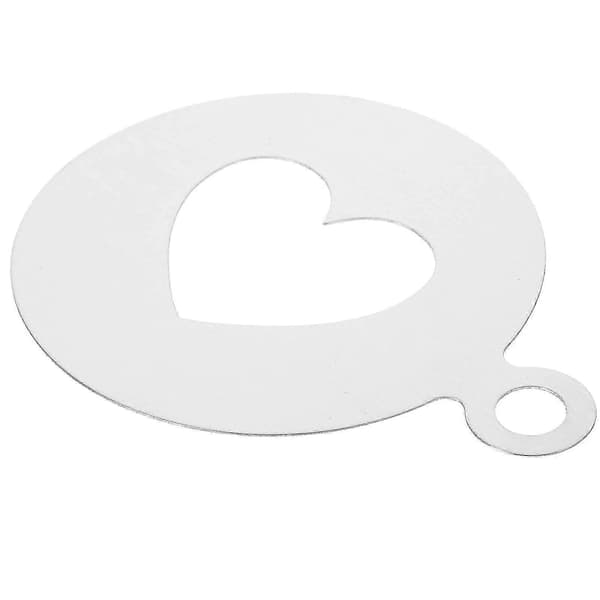 Kakeformer Kaffemalsett Kaffemal Kaffemaler Hjerteform Silver
