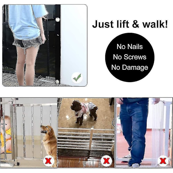 Trappskyddsgate, Hundebarriär, Kan Installeras Överallt