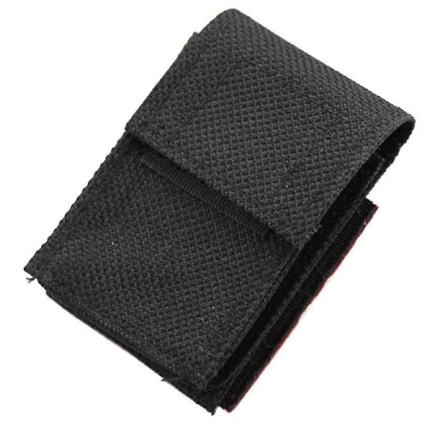 6X 1x 9v Platt Gitarr Bas Batterihållare Lock Väska Nylon Behållare Instrument