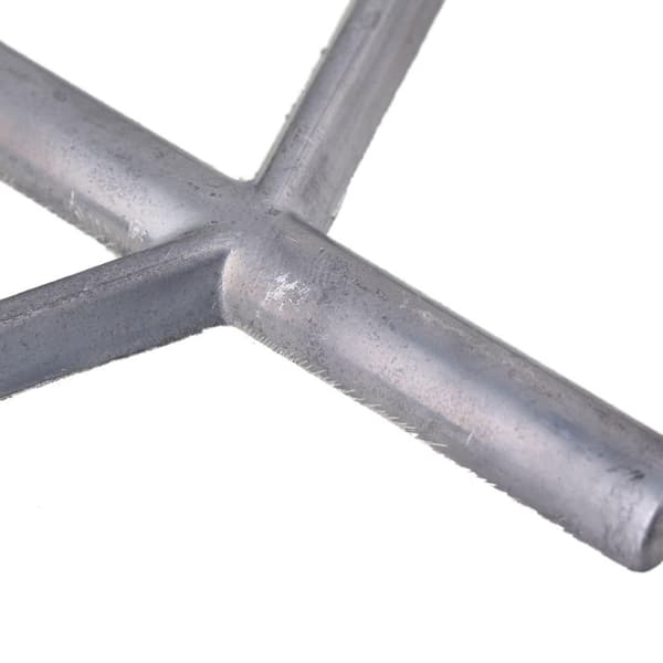 5 STK Sølv Resonatorgitar Edderkoppformet Brodeksel 235mm Dia DIY