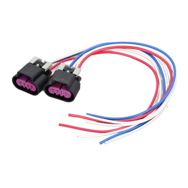 2 pcs Headlight Connector Pigtail Adapter Wiring Harness for Dodge Charger Xenon HID Replacement