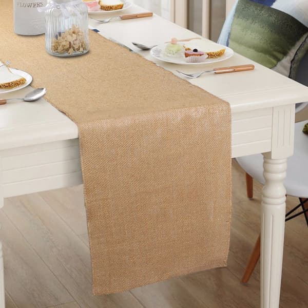2 10Mx30cm jute bordløpere, jute bordløpere