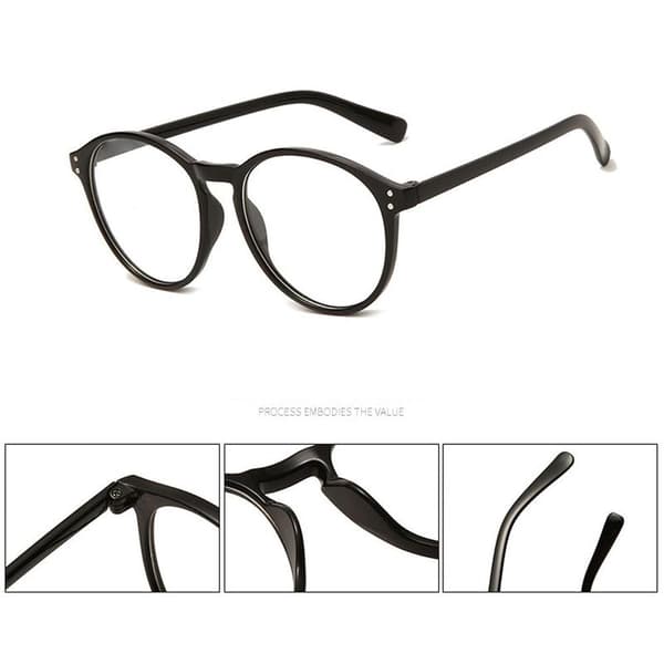 Brun Svart Leopardmønstrede Anti Blått Lys Briller Damer Herrer Databriller matte black