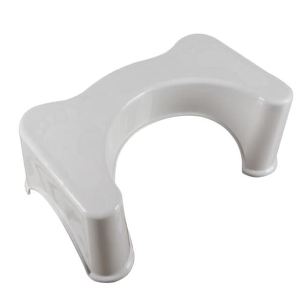 Toalettkrakk - For lindring av forstoppelse - Squatty Potty hvit 750