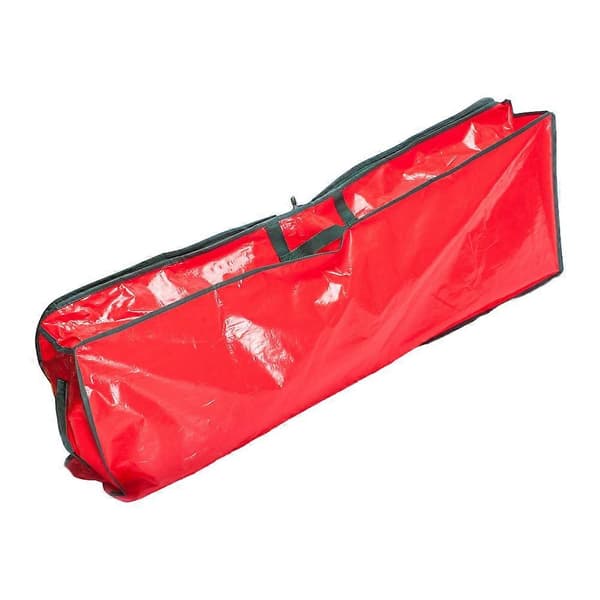 Papir Opbevaringspose Standard Ruller af Indpakningspapir Gavebeholder Organizer Red One Size