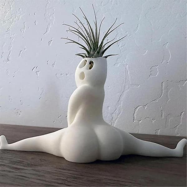 2st Rolig Stor Booty Spöke Planter, Praktisk Present Dekor Planter Luftbräken Displayställ, Stor Booty Spöke Planter