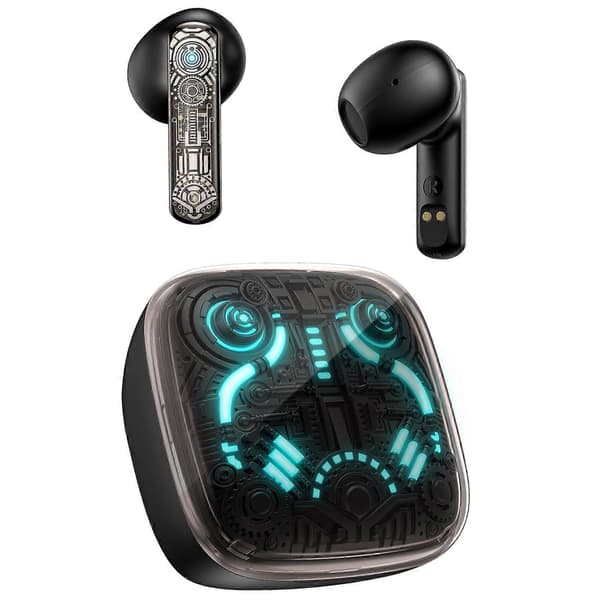 ONIKUMA T1 TWS Støyreduserende Bluetooth Gaming-øretelefoner Black