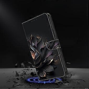 For Samsung Galaxy S25 Ultra Case Magnetic Closure 3D Pattern Leather Wallet Phone Case
