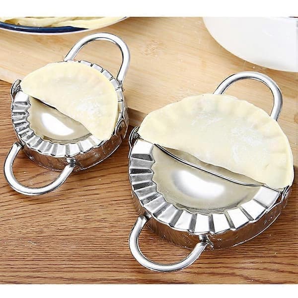 Rustfri stål dumplingform dejpresser dumpling tærteform til hjemmekøkken style278
