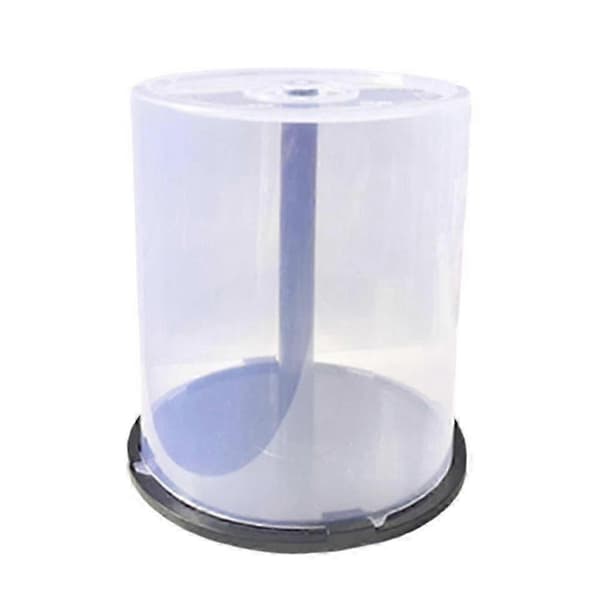 CD tomme tønner CD DVD-plate oppbevaringstønner plast kan holde 100 tønner P5X9