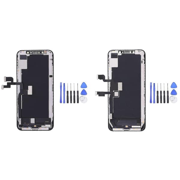 Aaa+lcd incell skærm til iphone+skruetrækkersæt lcd-display udskiftning digitizer samling ingen døde pixelskærm For xs max