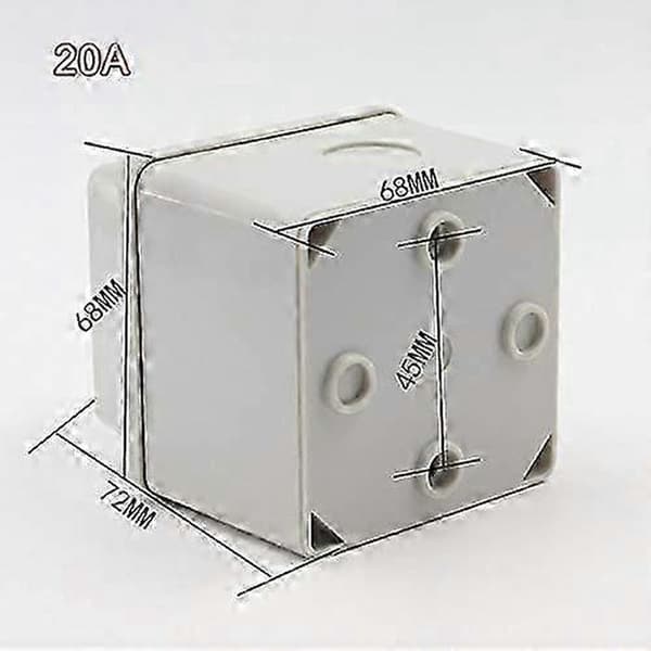 Bryter 3 Posisjoner 8 Skruklemmer Rotary Cam Switch