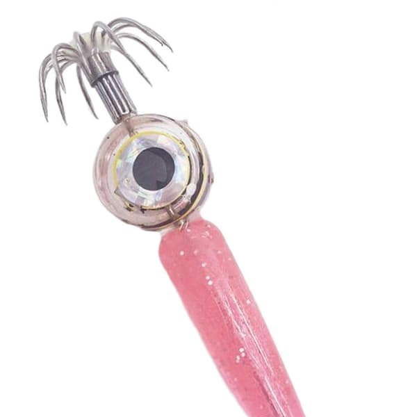 10 stk blekksprutjiggkrok i rustfritt stål blekksprutkrok simuleringsagn 2,8 cm red 75x20mm