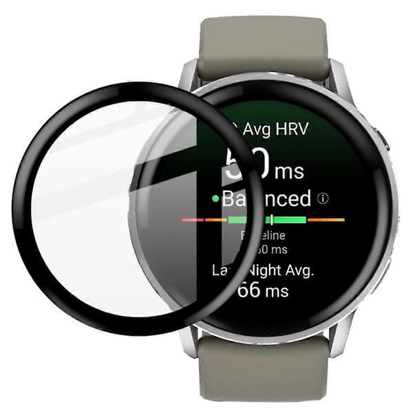 IMAK Garmin Venu 4 45mm näytönsuoja naarmuuntumaton PMMA-kellokalvo