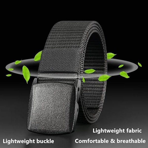 5-pack nylon militärt taktiskt bälte Webbing Canvas utomhus Web Be