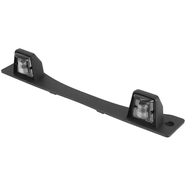 Holder til bilnummerpladelygter til Jeep Wrangler JK 2007-2018 uden pære nummerpladelygtehus 68048762AB Black