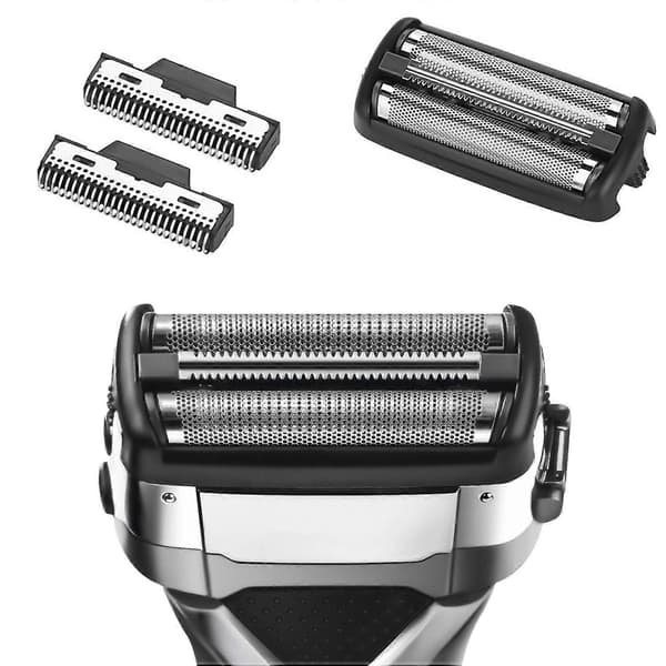 Hårklipperblad for SURKER RSCX-9008 barbermaskinblad, erstatningsbarberhode for menn Black