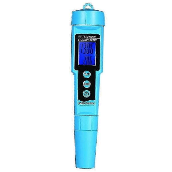 Professionell 3-i-1 pH/ORP/TEMP-mätare Vattendetektor Multi-parameter Digital LCD Tri-mätare Multi-funktion